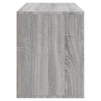 Schoenenkast 80x35x45 cm bewerkt hout grijs sonoma 6