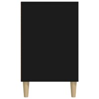Schoenenkast 102x36x60 cm bewerkt hout zwart 6
