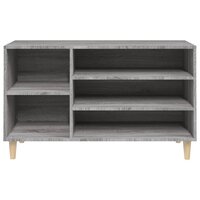 Schoenenkast 102x36x60 cm bewerkt hout sonoma grijs 5
