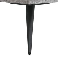 Schoenenkast 30x35x105 cm bewerkt hout grijs sonoma eikenkleur 8