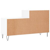 Schoenenkast 102x36x60 cm bewerkt hout wit 6