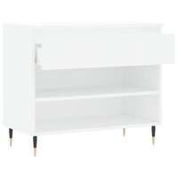 Schoenenkast 70x36x60 cm bewerkt hout wit 5