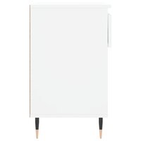 Schoenenkast 70x36x60 cm bewerkt hout wit 7