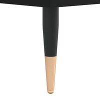 Schoenenkast 40x36x105 cm bewerkt hout zwart 9