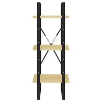 Boekenkast met 3 schappen 40x30x105 cm massief grenenhout 5