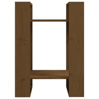 Boekenkast/kamerscherm 41x35x57 cm grenenhout honingbruin 3