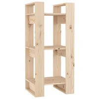Boekenkast/kamerscherm 41x35x91 cm massief grenenhout 2
