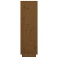 Hoge kast 38x35x117 cm massief grenenhout honingbruin 5