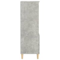 Hoge kast 40x36x110 cm bewerkt hout betongrijs 5