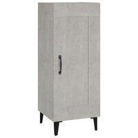 Dressoir 34,5x34x90 cm bewerkt hout betongrijs 2
