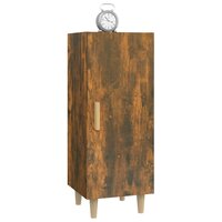 Dressoir 34,5x34x90 cm bewerkt hout gerookt eikenkleurig 5