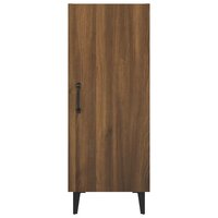 Dressoir 34,5x34x90 cm bewerkt hout bruin eikenkleur 6