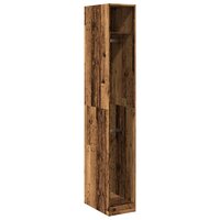 Kledingkast 30x50x200 cm bewerkt hout oud hout 2