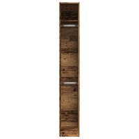 Kledingkast 30x50x200 cm bewerkt hout oud hout 4