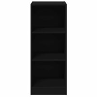 Kledingkast 48x41x102 cm bewerkt hout zwart 5
