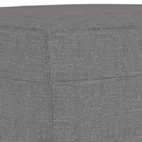 Bankje 100x35x41 cm stof donkergrijs 5
