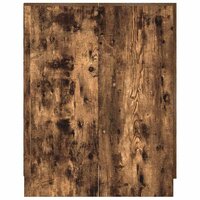 Wasmachinekast 71x71,5x91,5 cm gerookt eikenkleurig 5
