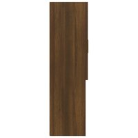 Wasmachinekast 70,5x25,5x90 cm bruin eikenkleur 8