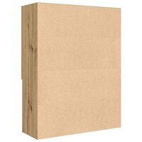 Wasmachinekast 70,5x25,5x90 cm artisanaal eikenkleur 6