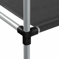 Opbergrek voor boven wasmachine 87x55x90,5 cm ijzer zwart  6