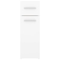 Apothekerskast 20x45,5x60 cm bewerkt hout wit 5