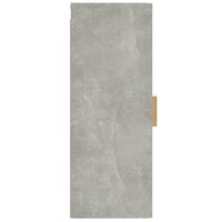 Wandkast 34,5x34x90 cm bewerkt hout betongrijs 8