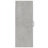 Wandkast 34,5x34x90 cm betongrijs 8