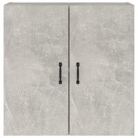 Wandkast 60x31x60 cm bewerkt hout betongrijs 5