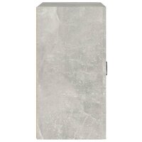 Wandkast 60x31x60 cm bewerkt hout betongrijs 6