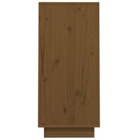 Wandkast 60x34x75 cm massief grenenhout honingbruin 6