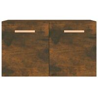 Wandkast 60x36,5x35 cm bewerkt hout gerookt eikenkleurig 5
