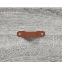 Wandkast 60x36,5x35 cm bewerkt hout grijs sonoma eikenkleurig 9