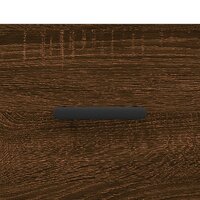 Wandkast 60x36,5x35 cm bewerkt hout bruin eikenkleur 9