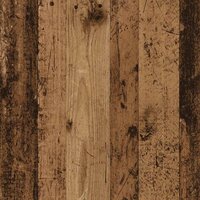 Wandkast 60x26x18,5 cm bewerkt hout oud houtkleurig 9