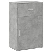Opbergkast 56,5x39x90 cm bewerkt hout betongrijs 2