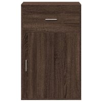 Opbergkast 56,5x39x90 cm bewerkt hout bruin eikenkleurig 5