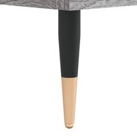 Platenkast 121x38x48 cm bewerkt hout grijs sonoma eikenkleurig 7