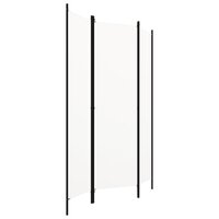 Kamerscherm met 3 panelen 150x180 cm wit 2