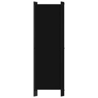 Kamerscherm met 4 panelen 200x180 cm zwart   4