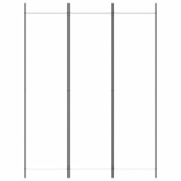 Kamerscherm met 3 panelen 150x200 cm stof wit 3