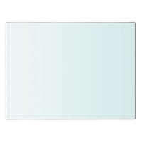 Wandschap transparant 40x30 cm glas 2