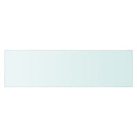 Wandschap transparant 70x20 cm glas 2