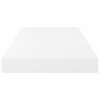 Wandschap zwevend 50x23x3,8 cm MDF hoogglans wit 5