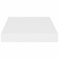 Wandschap zwevend 23x23,5x3,8 cm MDF wit 4