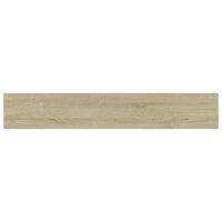 Wandschappen 4 st 60x10x1,5 cm spaanplaat sonoma eikenkleurig 4