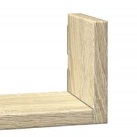 Wandschappen 3 st bewerkt hout sonoma eikenkleurig 7