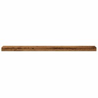 Wandschappen 4 st 40x20x1,5 cm bewerkt hout oud houtkleurig 5