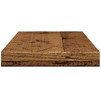 Wandschappen 4 st 40x20x1,5 cm bewerkt hout oud houtkleurig 6