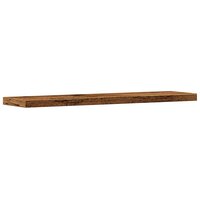 Wandschappen 4 st 40x20x1,5 cm bewerkt hout oud houtkleurig 7