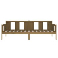 Slaapbank massief grenenhout honingbruin 90x190 cm 7